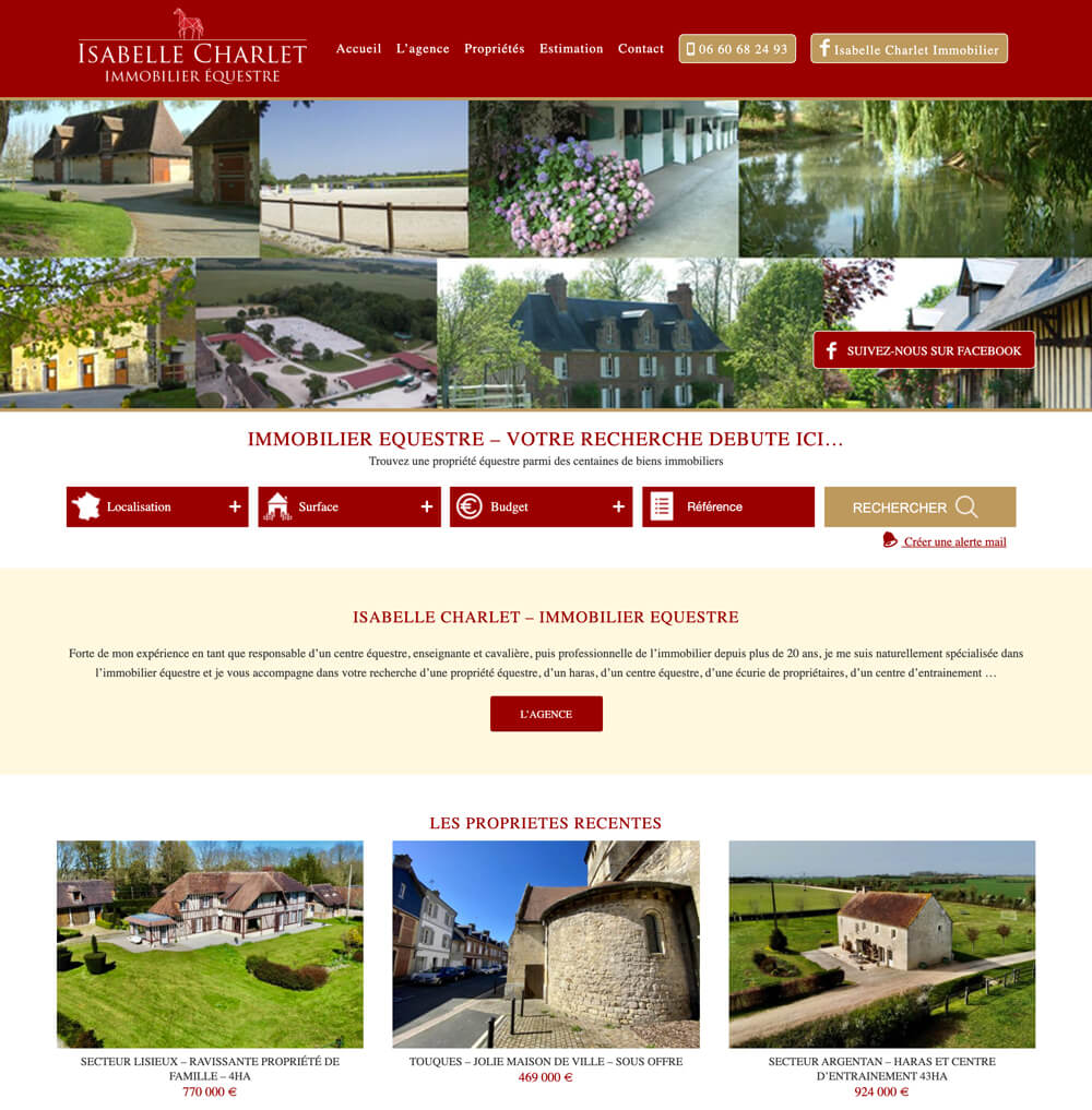 Immobilier Equestre