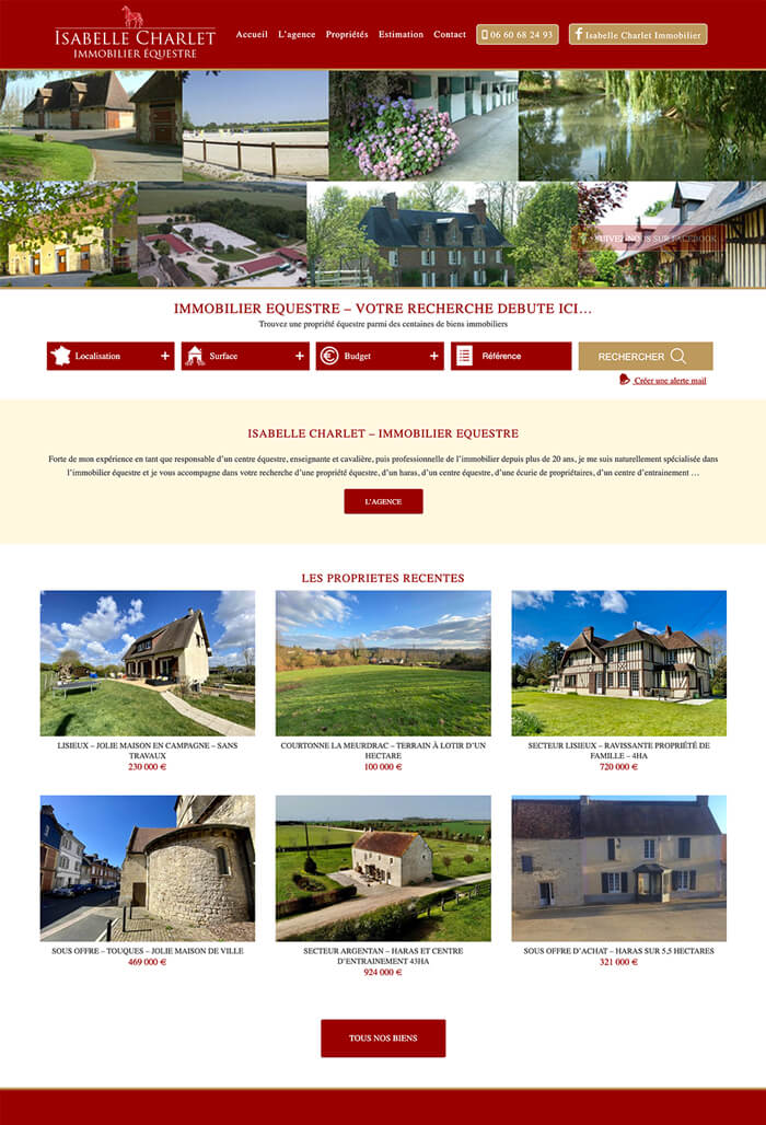 Immobilier Equestre